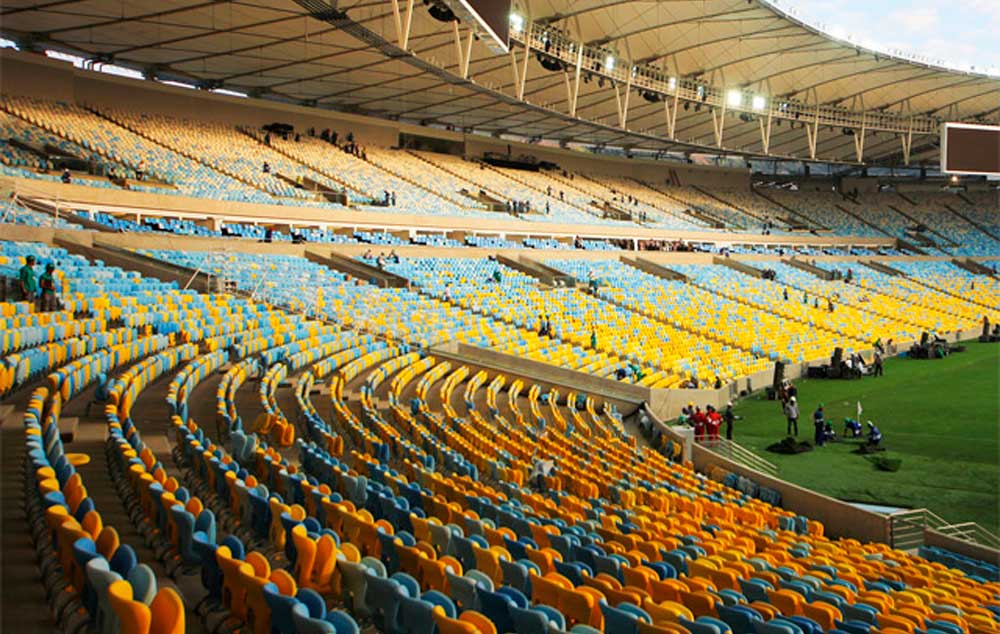 O novo Maracanã será o local da cerimônia de encerramento da Copa do Mundo 2014. Importância maior para as questões de acessibilidade.