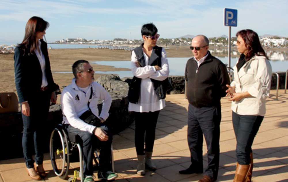 El Ayuntamiento de Tías estará trabajando para lograr que Puerto del Carmen sea un destino accesible