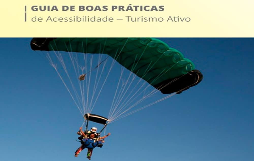 Capa do Guia de Boas Práticas de Acessibilidade - Turismo Ativo