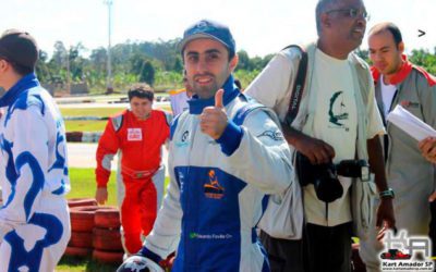 Brasileiro surdo participa em competições de Kart internacionais chamadas Deaf Kart