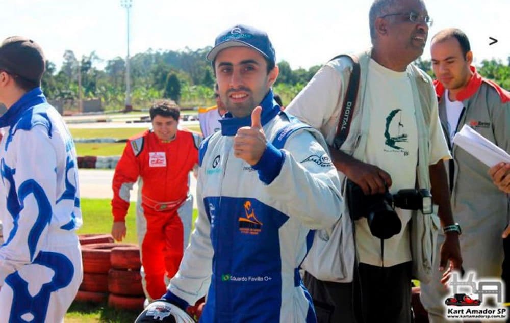 Eduardo Favilla foi vice-campeão do Deaf Kart da Irlanda do Norte e representará o Brasil no Euro Nations Deaf Kart em junho de 2014