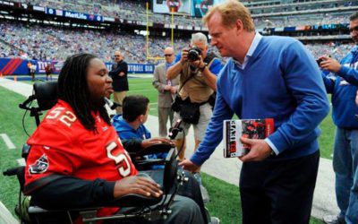 Paralyzed Football Player Eric LeGrand Returns to MetLife Stadium