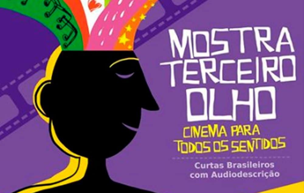 Cartaz da Mostra Terceiro Olho - cinema para todos os sentidos em Salvador