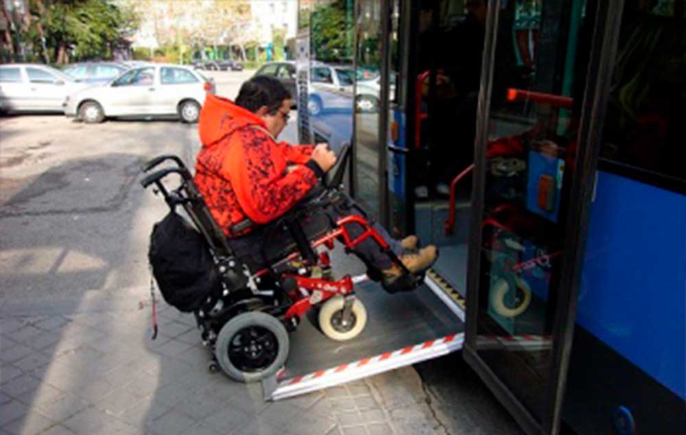 El "pase libre" forma parte del Programa de Accesibilidad al Transporte Público de las Personas con Discapacidad