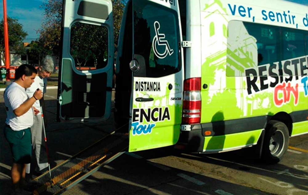 City Tour accesible, se sumó el grupo de contención para personas con discapacidad, y sus familias