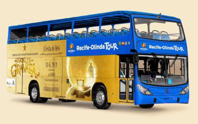 Ônibus de turismo inovam roteiros, inclusive com audiodescrição, para atrair visitantes