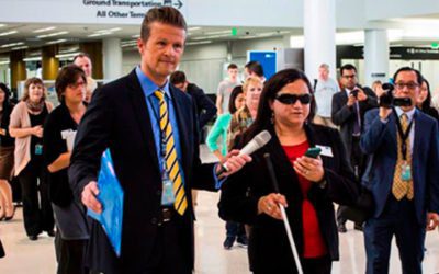 SFO uses smartphone app and iBeacons to guide visually impaired passengers through the terminal