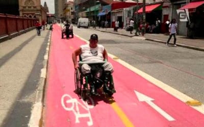 Usuários de patins, skates e cadeiras de rodas podem utilizar ciclovias em São Paulo