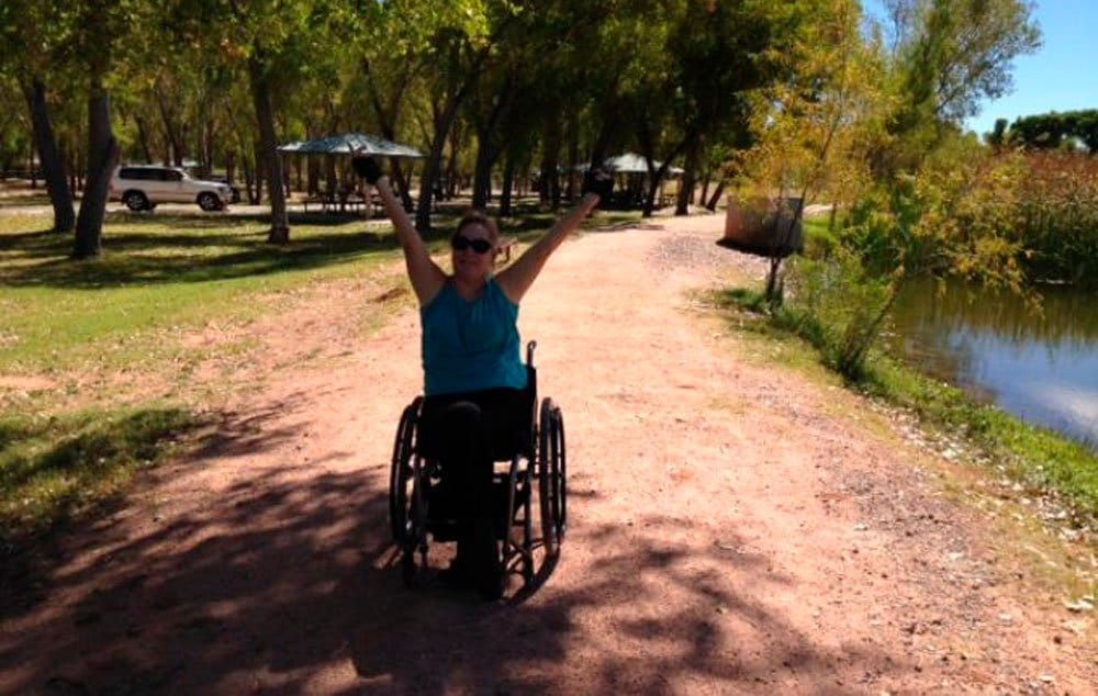 Renata Banwell make regular visits to Dead Horse Rabch State Park in Cottonwood to enjoy the wheelchair-accessible fishing lagoons and picnic areas