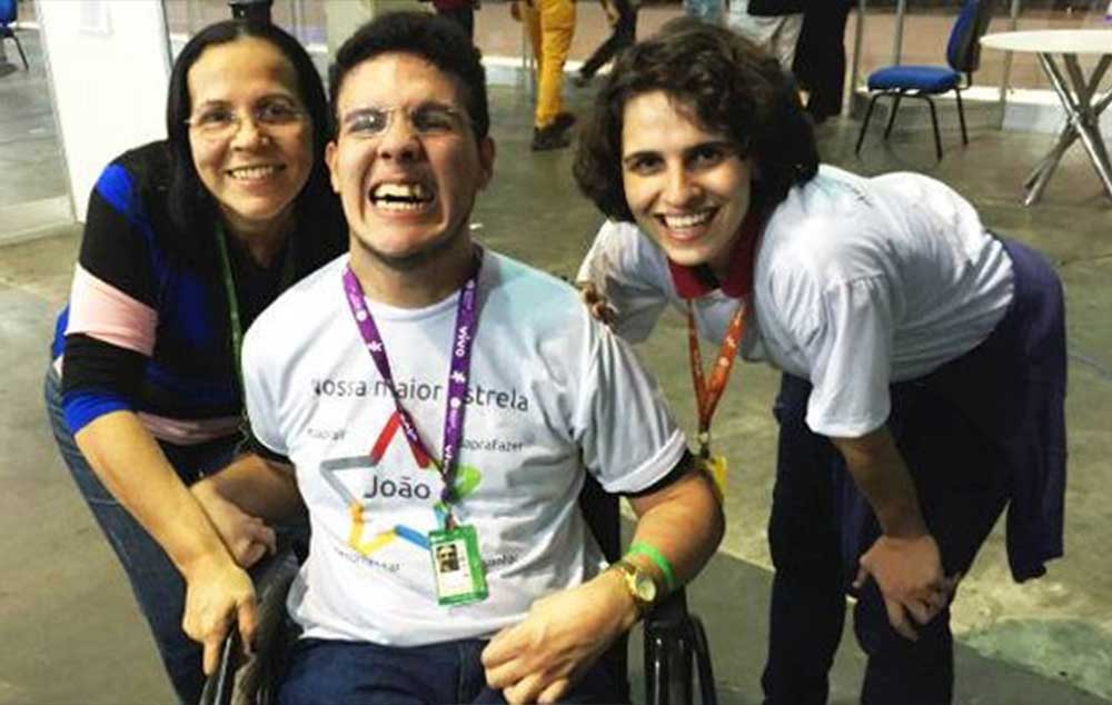 Santiago e Juliana Glasser (Dir.) iniciaram a parceria na Campus Party deste ano