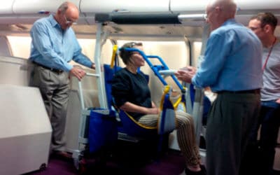 Eagle 2 Hoist Improves Disabled Passenger Experience