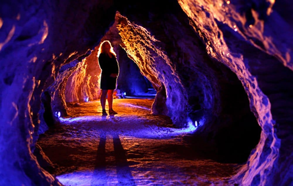 New Zealand's longest guided underground walking tour boasts full wheelchair and pushchair access.