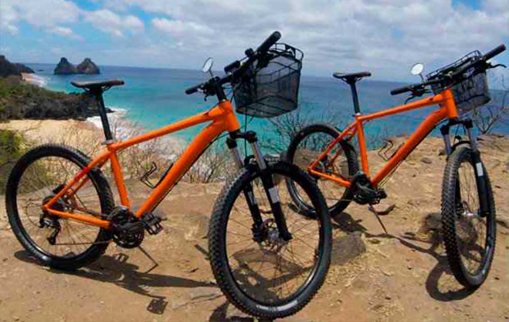 Agora Fernando de Noronha dispõem de bicicletas para uso gratuito na Ilha.