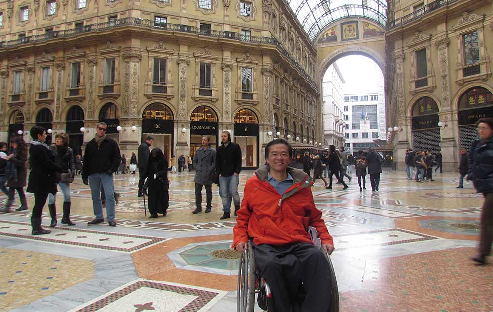 Galleria Vittorio Emanuele II, um dos principais atrativos turísticos acessíveis de Milão