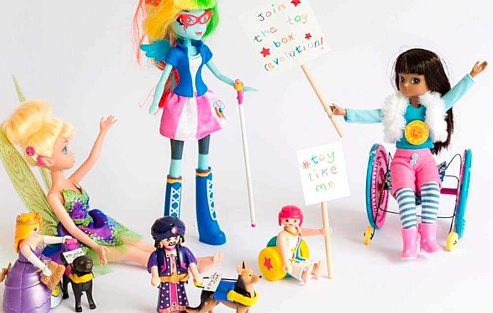 Toy Like Me have specially modified toys to positively reflect disability