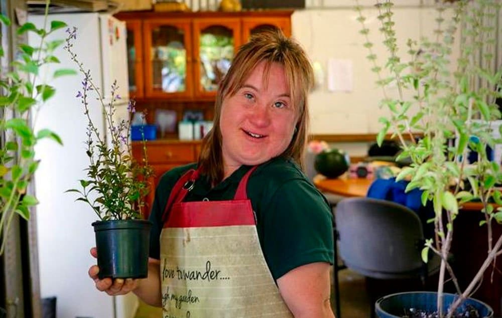 Volunteer Lisa Dingle says she can't praise the garden enough.