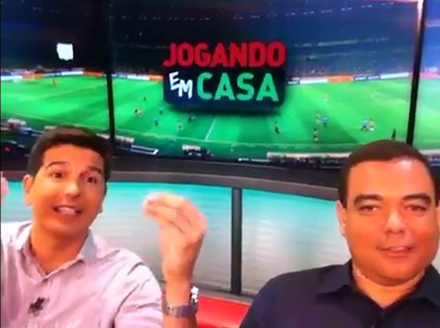 Confira o vídeo com esta e outras declarações dos jornalistas do canal esportivo clicando em cima da foto abaixo ou acessando o seguinte link