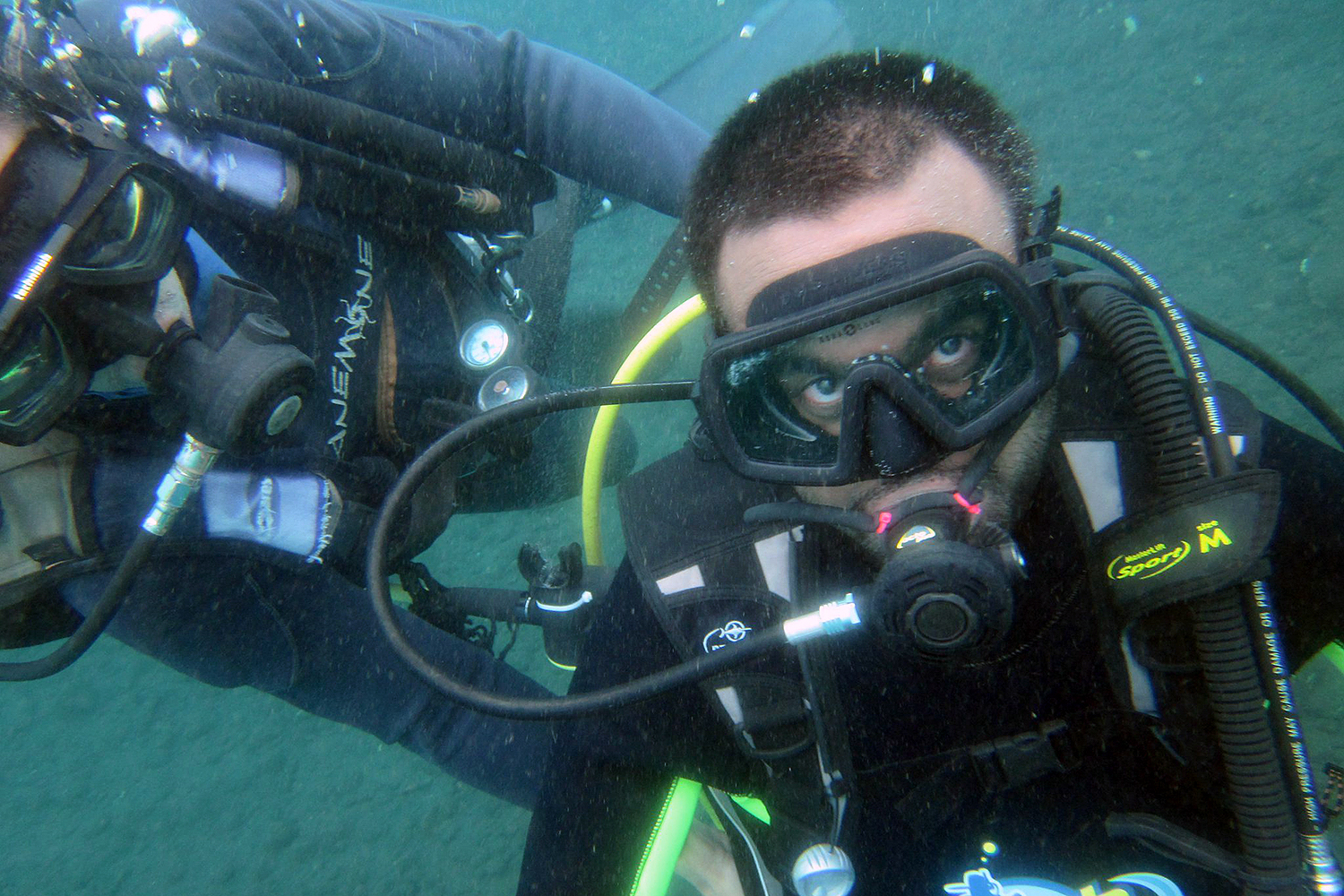 Scuba diving in Bali was one of Madipalli's most challenging yet rewarding travel experiences