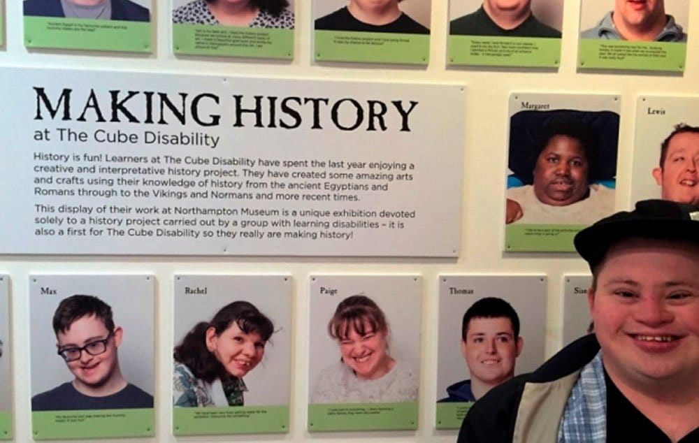 Makin History at the Cube Disability