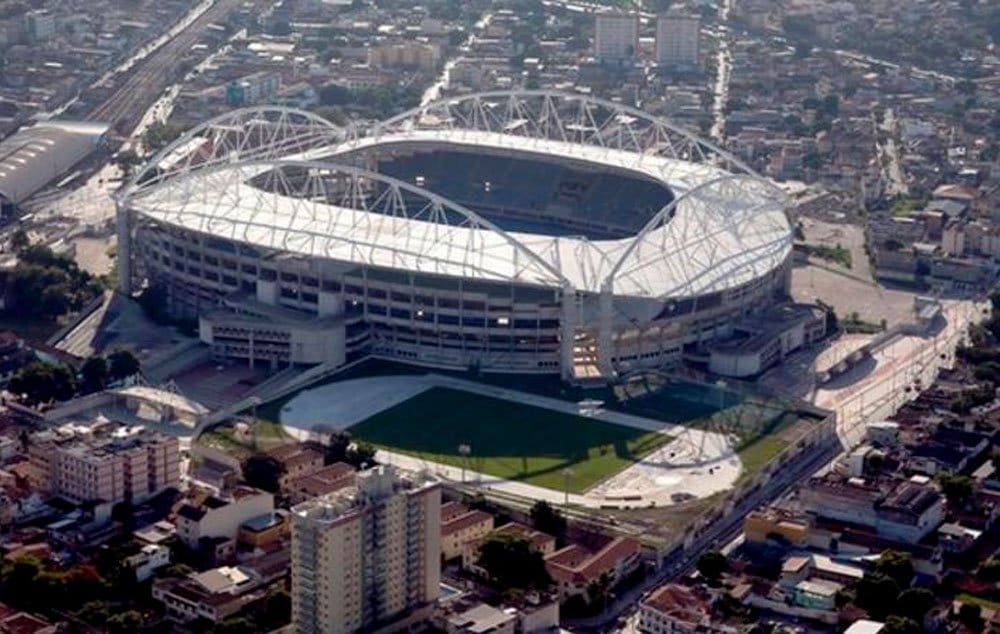 The Olympic Stadium in Rio de Janeiro that will play host to some of the Paralympics' main events