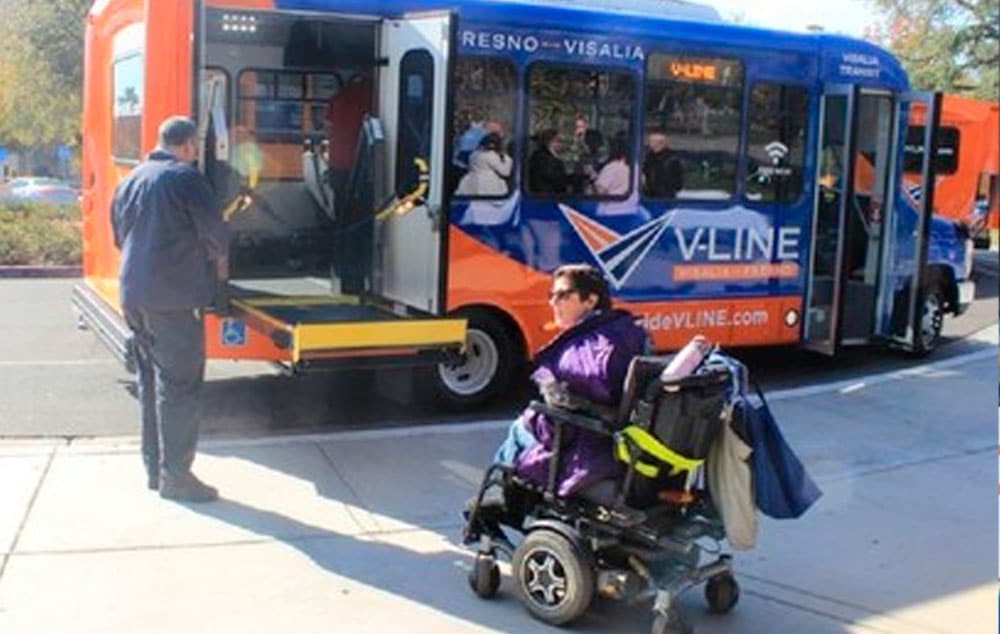 Each V-LINE shuttle offers free Wi-Fi, USB charging ports, wheelchair accessibility and storage racks.