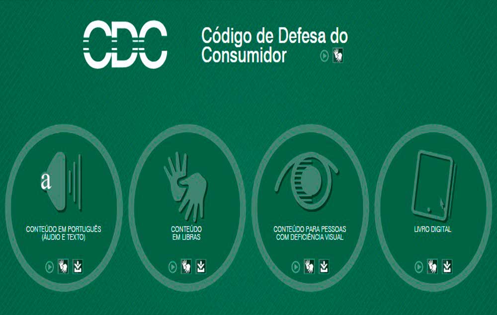 Em vários formatos, o Código de Defesa do Consumidor está acessível para todos