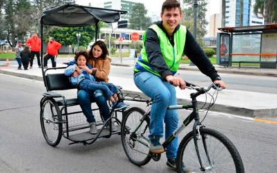 Transporte especial permite que pessoas com deficiência aproveitem o Ciclolazer