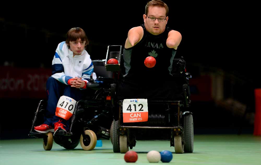 Bocha. Paralimpíadas Rio 2016.