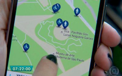 App indica vagas de estacionamento para deficientes e idosos em SP