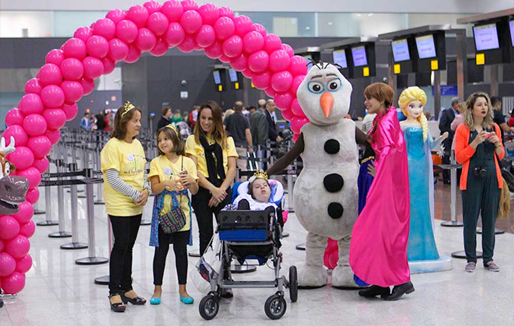 A instituição Make a Wish, trabalha para a realização de sonhos