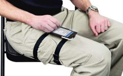 Seu celular no colo sem cair! Solução para cadeirantes ativos