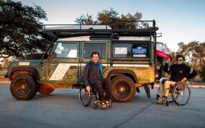 Cadeirantes viajam pelas Américas. Dois amigos enfrentam 45 mil km de aventuras.