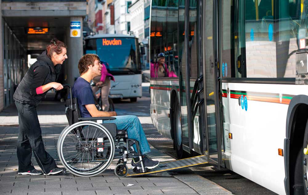 Norway accessible transport. Mobility for your travel without barriers.