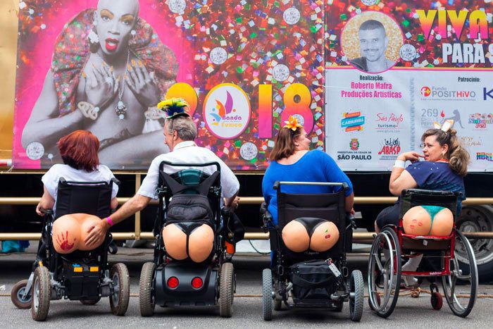 Carnaval accesible e inclusivo. El evento popular más grande y tradicional de Brasil.