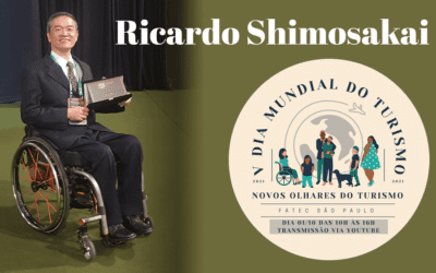 Dia Mundial do Turismo FATEC. Ricardo Shimosakai é o profissional homenageado.